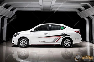 Tem Xe Nissan Sunny - NSU008