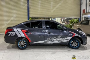 Tem Xe Nissan Sunny - NSU010