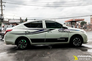 Tem Xe Nissan Sunny - NSU011