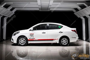 Tem Xe Nissan Sunny - NSU003