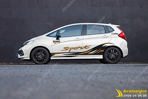 Tem Xe Honda Jazz - HJA013