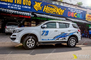 Tem Xe Chevrolet Trailblazer - CTR011