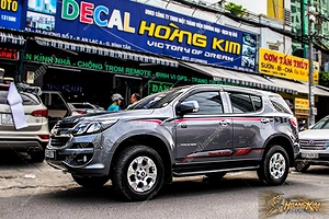 Tem Xe Chevrolet Trailblazer - CTR006