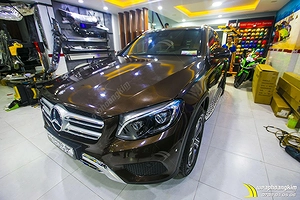 Dán đổi màu Candy nâu Mercedes GLC 250