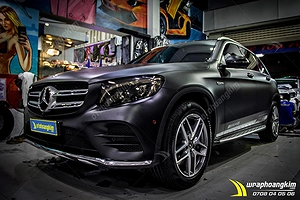 Dán đổi màu đen mờ Merceades Mercedes GLC 300
