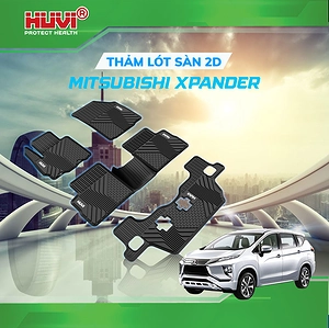 Thảm lót sàn Huvi Mitsubishi Xpander 2D cao cấp