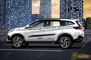 Tem Xe Toyota Rush - TRU003