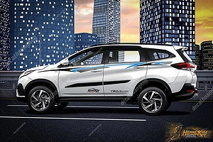 Tem Xe Toyota Rush - TRU007