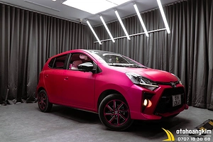 Wrap Đổi Màu Ô Tô 4 Chỗ Xe ToyotA WIGO