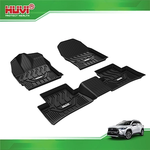 Thảm lót sàn Huvi ô tô ToyotaCorolla Cross 2021 3D