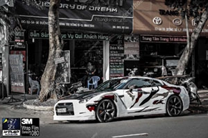 Tem Xe Nissan Gtr - GRT001