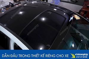 Dán đổi màu nóc đen Vinfast Lux A2.0