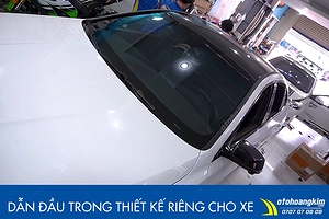 Dán đổi màu nóc đen Vinfast Lux A2.0