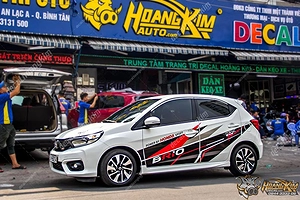 Tem Xe Honda Brio - HBR001