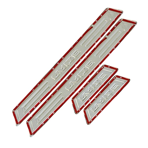 Nẹp Bước Chân Ngoài Toyota Raize Inox