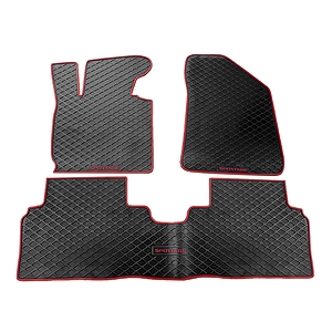 Thảm Sàn Zin Kia Sportage Chữ Đỏ