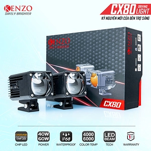 Đèn trợ sáng bi cầu Kenzo CX80