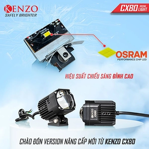 Đèn trợ sáng bi cầu Kenzo CX80