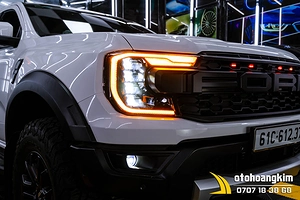 Độ Đèn Pha Raptor 4 Bi