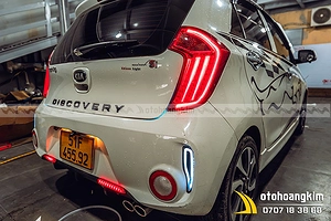 Độ đèn hậu Kia Morning