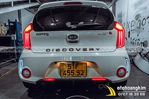 Độ đèn hậu Kia Morning