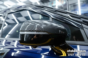 Ốp Gương Chiếu Hậu Kia Carnival 2022 Cacbon