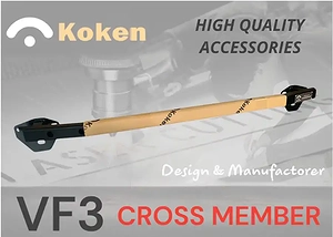 Thanh xương cản sau VF3 (thép)