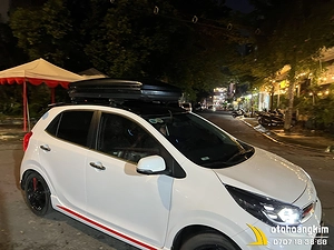 Hộp đựng đồ trên nóc xe Shiturui 580L đen