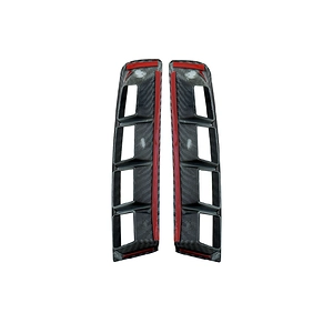 Viền Đèn Gầm Trước Kia Carnival 2022 Cacbon