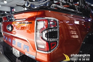 Viền Đèn Sau Ford Ranger WT/RT 2022 Crom