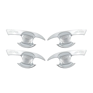 Chén cửa Toyota Altis 2022 crom