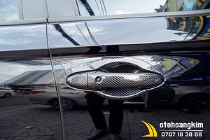 Tay cửa Honda City 2021 cacbon