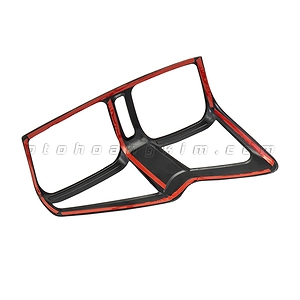 Viền đèn sau Isuzu Dmax 2022 đen