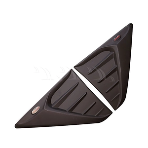 Ốp mang cá Toyota Fortuner [2016-2021] đen