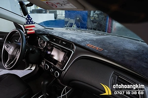 Thảm Taplo Honda City 2016 Vải Nhung