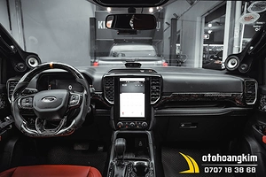 Ốp nội thất cacbon xe Ford Everest 2023