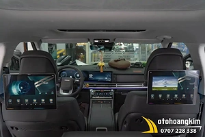 Màn hình gối android 12.3 inch có khe sim (4/64) (Hộp 2 màn) SantaFe