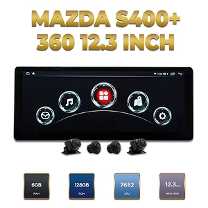 Màn hình android Winca Mazda S400+ Pro 360 12.3 inch
