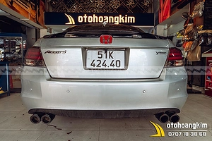 Độ pô Honda Accord