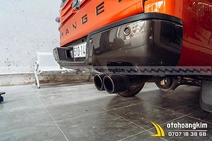 Độ pô Ford Ranger  Akrapovic