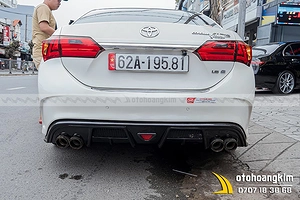Độ Pô Đôi Cho Toyota Altis