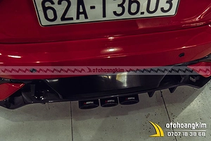 Độ Pô Akrapovic Cho Honda Civic Kiểu 3 Pô