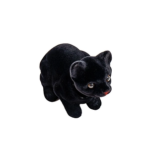 Chó Lắc Màu Đen Trang Trí Ô Tô