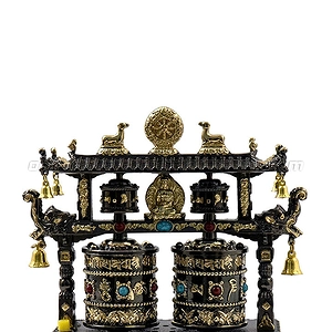 Tượng chuông đôi đen LS