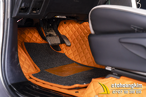 Thảm 5D Da Kim Tuyến Cho Xe 7 Chỗ