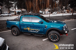 Giá Nóc Kết Hợp Đèn Led Bar Ford Ranger 2023 Hiệu Option4x4