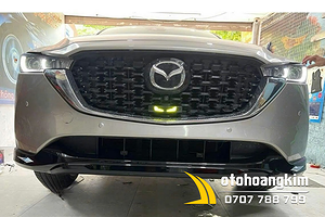 Ốp Cản Trước CX5 2024+ Đen Bóng