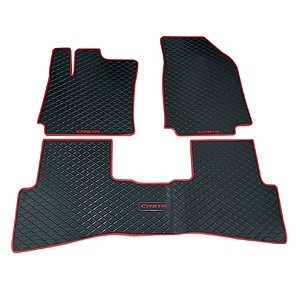 Thảm sàn zin chữ đỏ Hyundai Creta