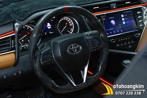Bọc Vô Lăng Vân Carbon Xe Camry