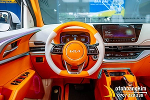 Bọc Vô Lăng Xe Kia Carens